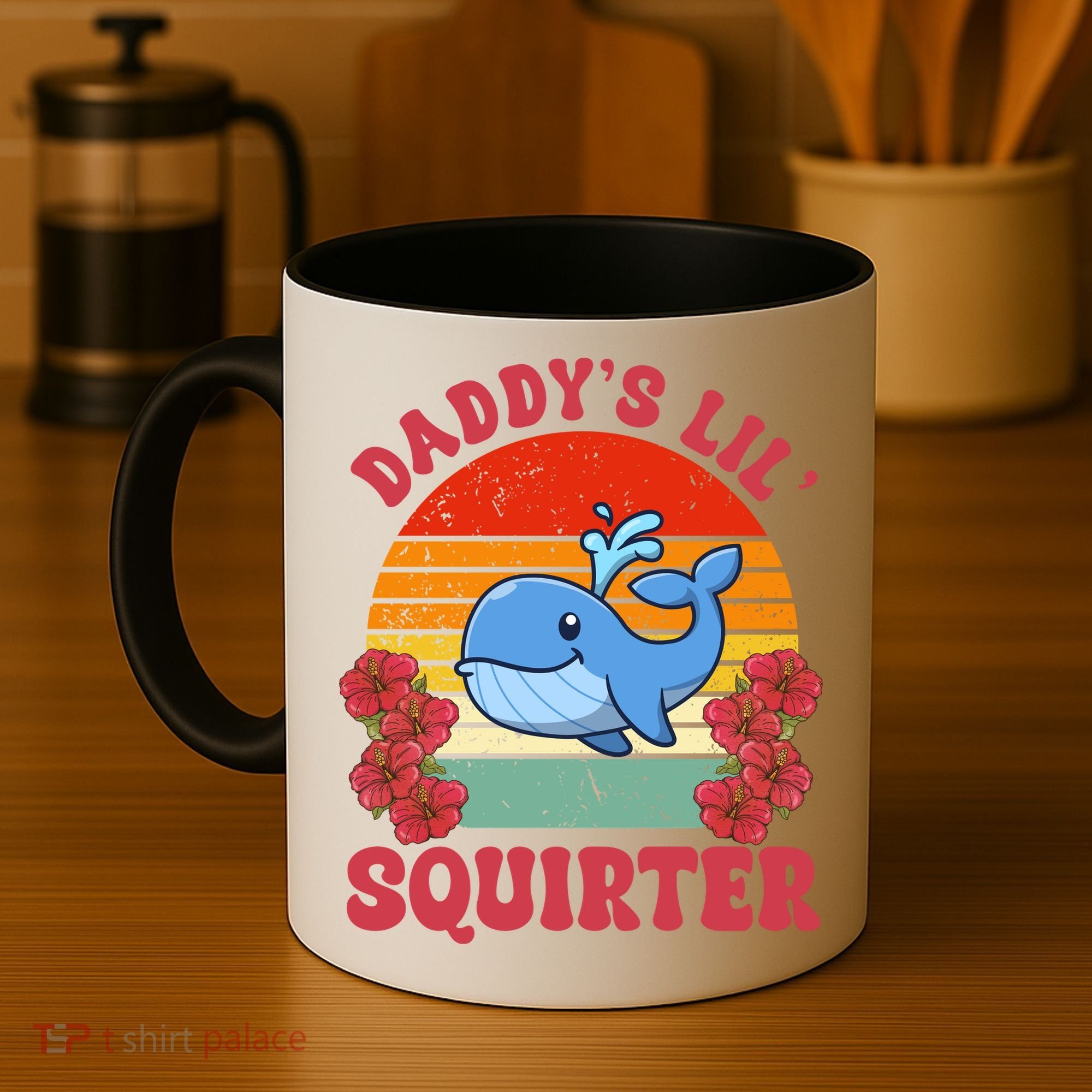 Inappropriate Funny Daddys Lil Squirter Embarrassing Coffee Mug