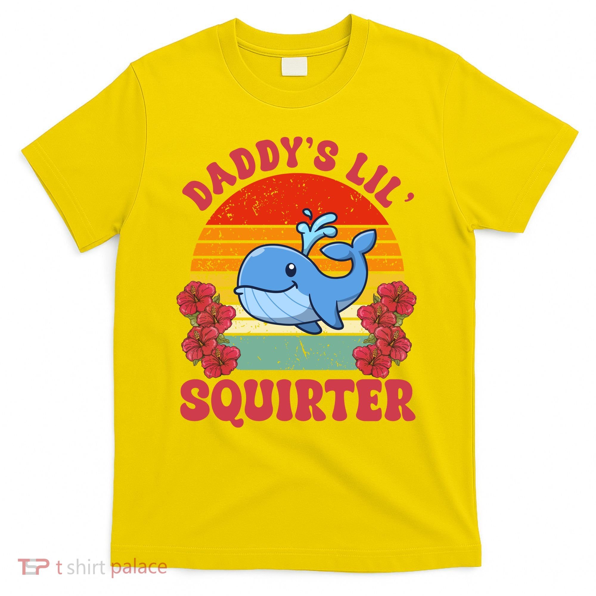 Inappropriate Funny Daddys Lil Squirter Embarrassing T-Shirt