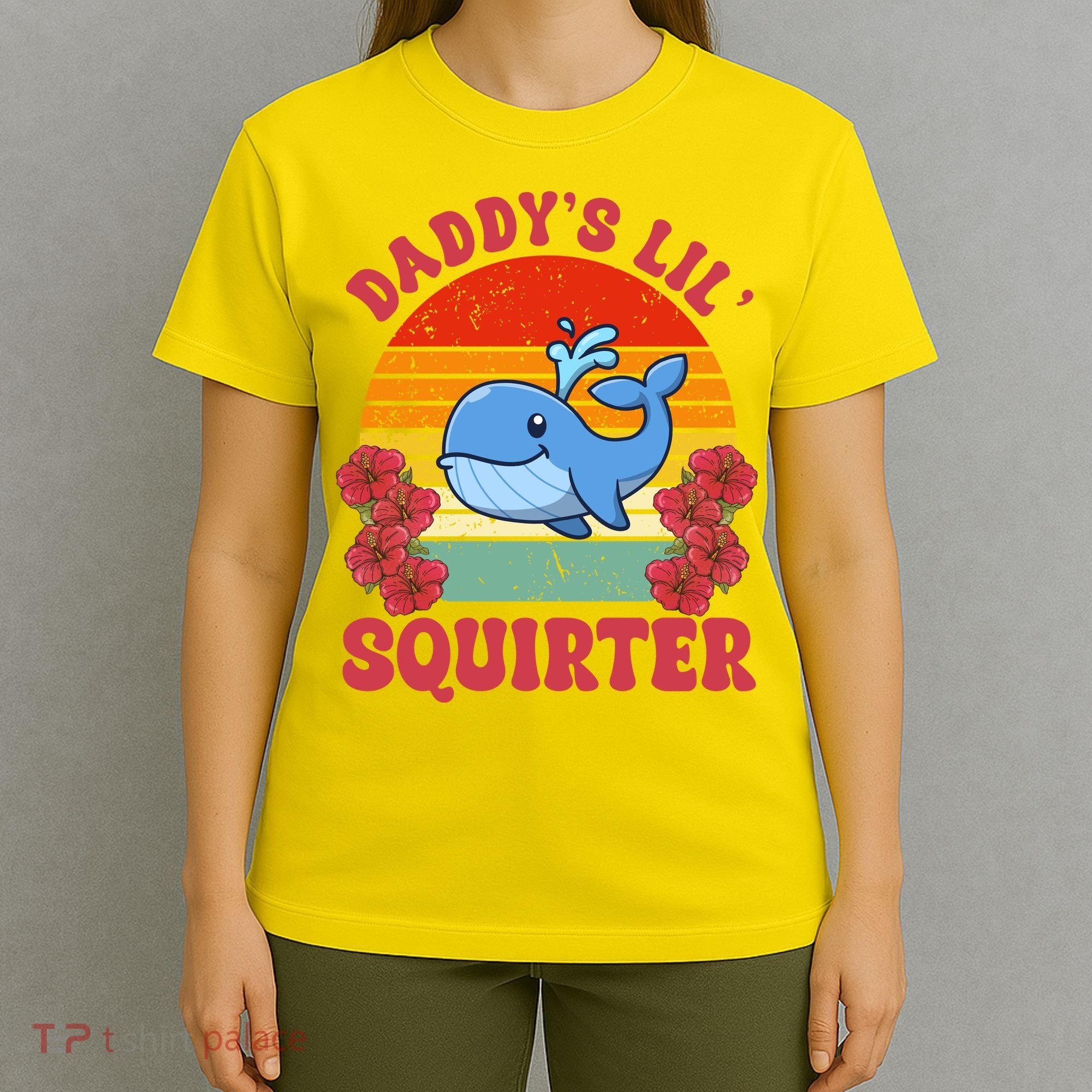 Inappropriate Funny Daddys Lil Squirter Embarrassing T-Shirt