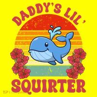 Inappropriate Funny Daddys Lil Squirter Embarrassing Kids T-Shirt thumb 4