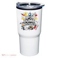 I Fix Dumb Mistakes Funny Handyman Graphic Tumbler thumb 0