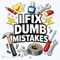 I Fix Dumb Mistakes Funny Handyman Graphic Baby Bodysuit thumb 2
