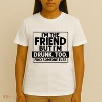 If Found Drunk Please Return To Friend Im The Friend Funny Vneck T-Shirt thumb 4