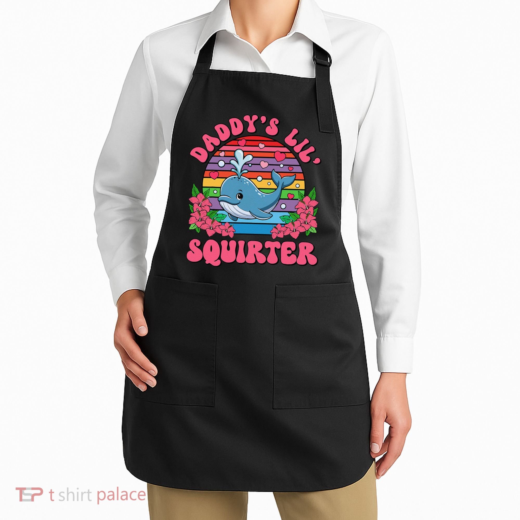 Inappropriate Funny DaddyS Lil Squirter Embarrassing Women Gift Apron