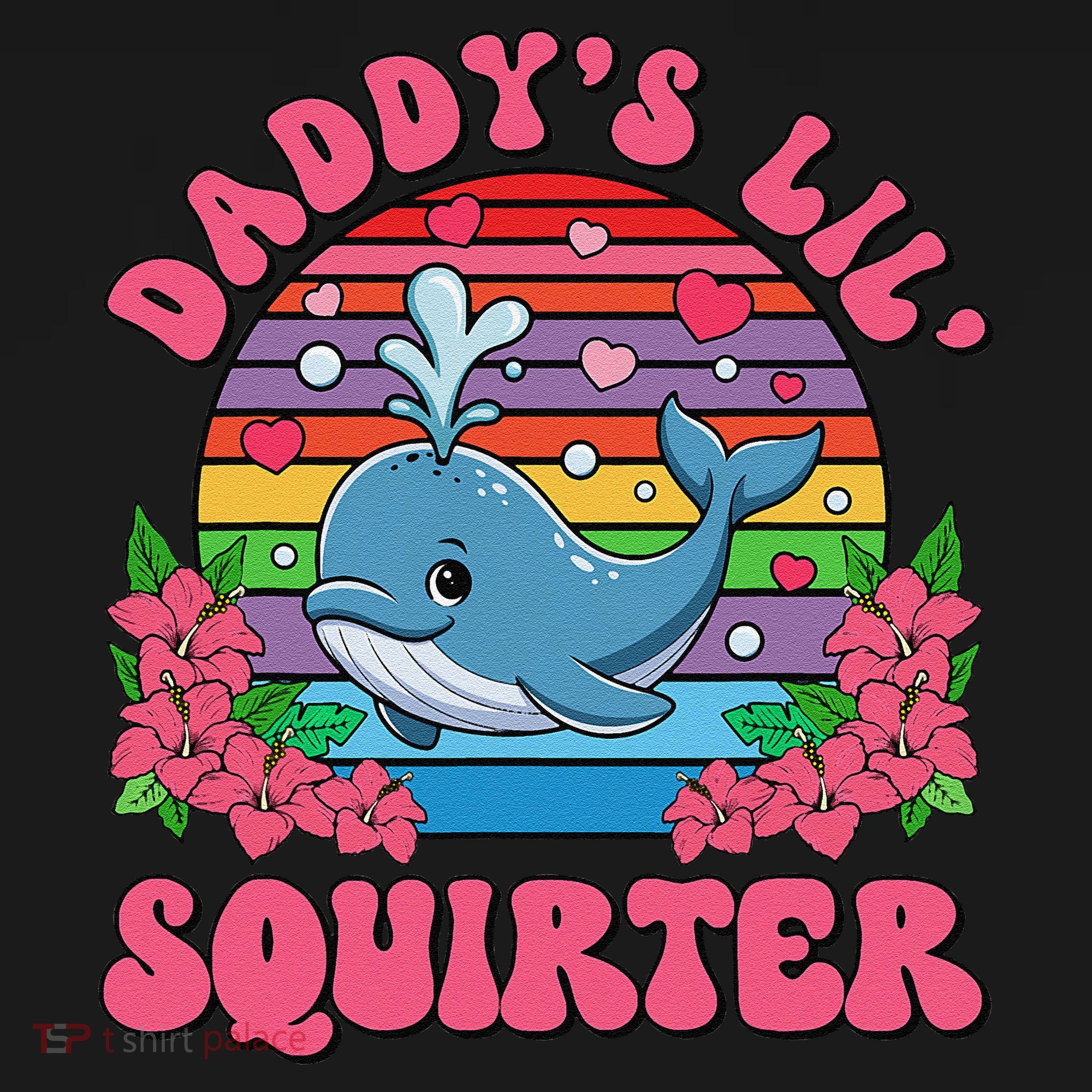 Inappropriate Funny DaddyS Lil Squirter Embarrassing Women Gift Sweatshirt
