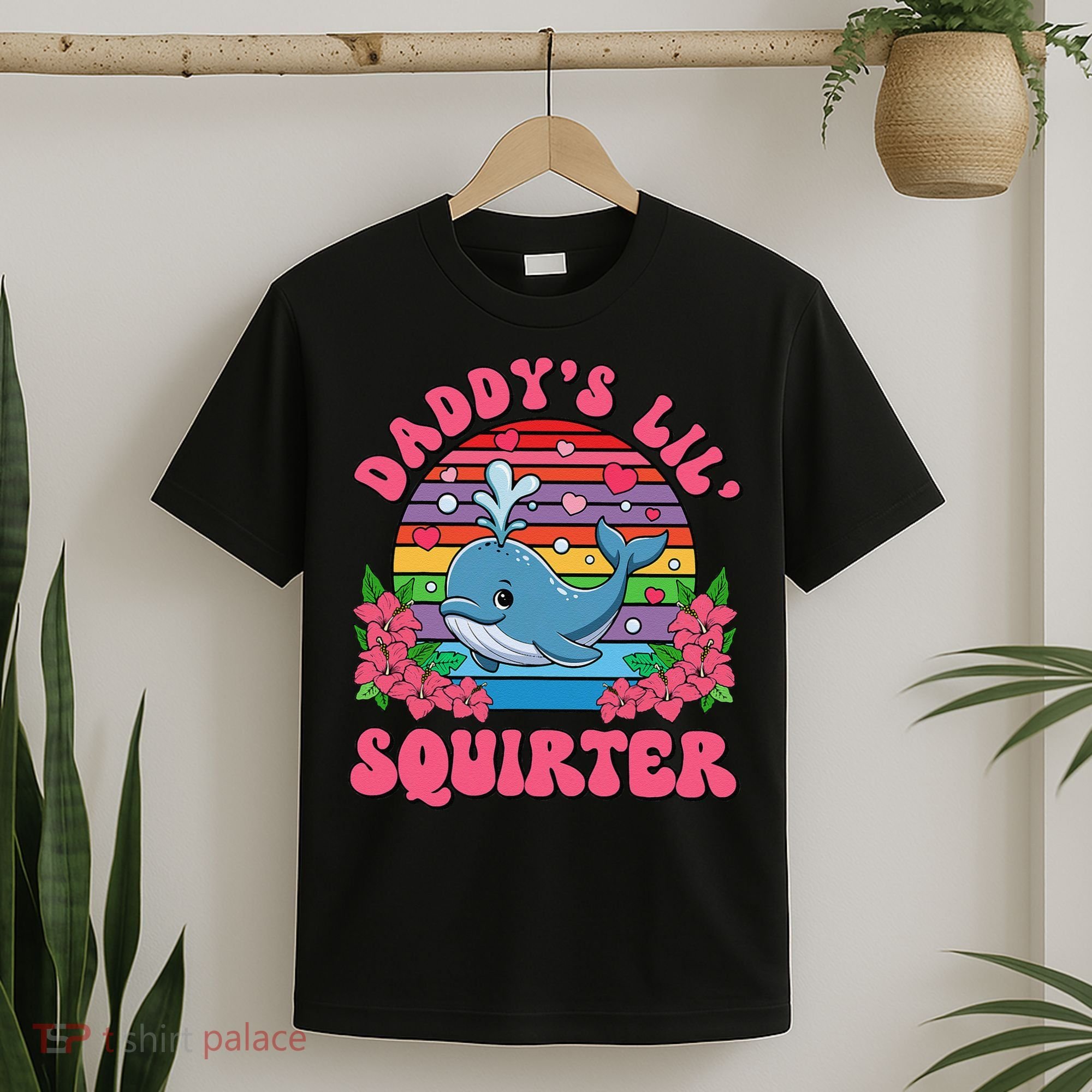 Inappropriate Funny DaddyS Lil Squirter Embarrassing Women Gift T-Shirt