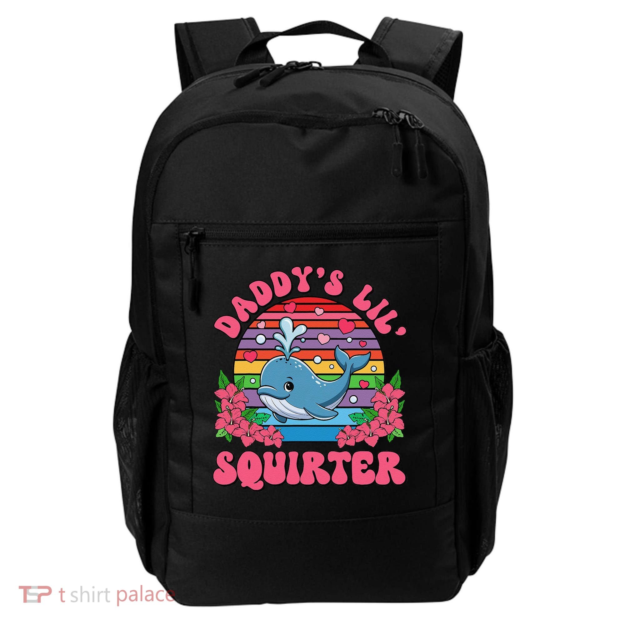 Inappropriate Funny DaddyS Lil Squirter Embarrassing Women Gift Backpack