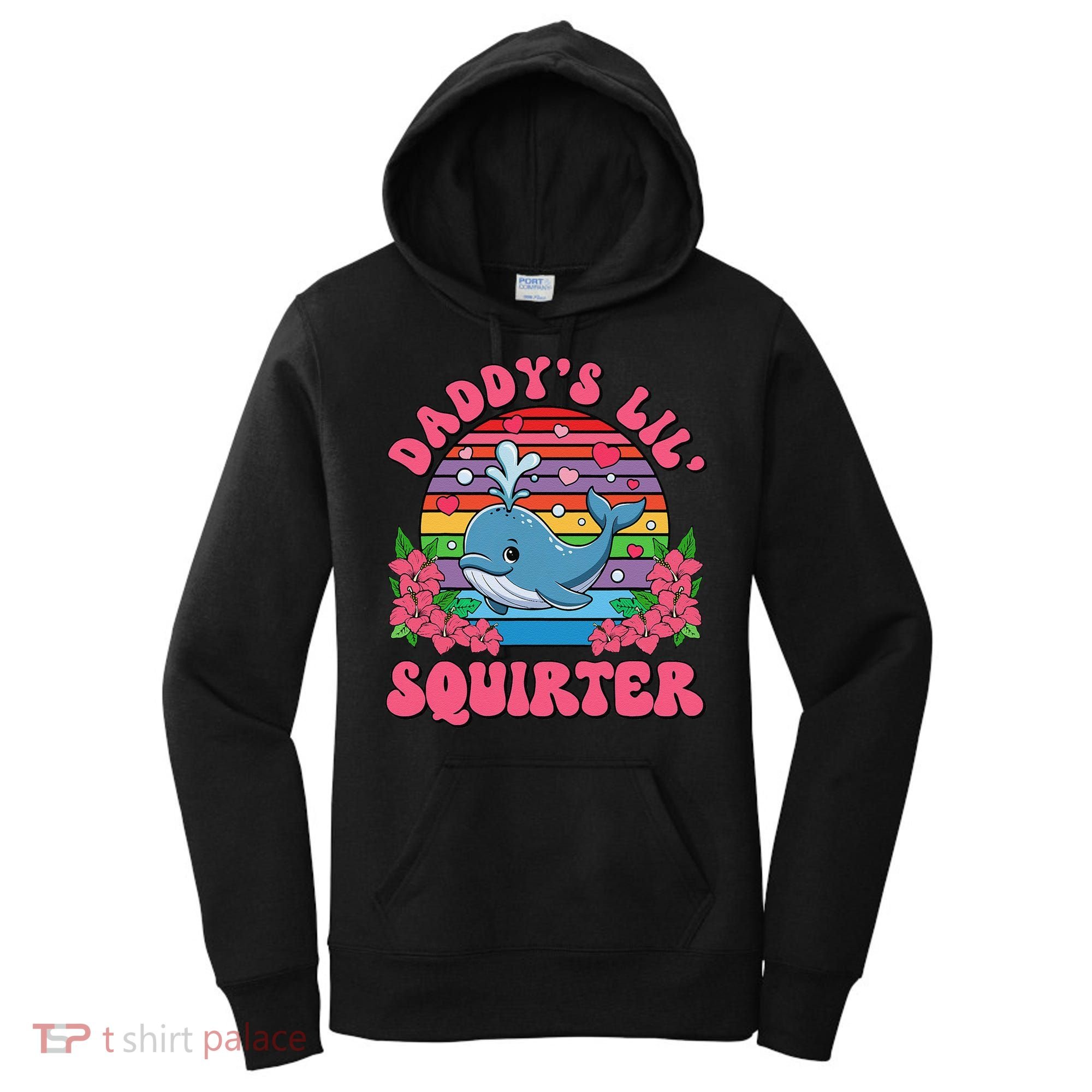 Inappropriate Funny DaddyS Lil Squirter Embarrassing Women Gift Women's Hoodie