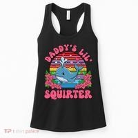Inappropriate Funny DaddyS Lil Squirter Embarrassing Women Gift Women's Tank Top thumb 0