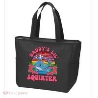 Inappropriate Funny DaddyS Lil Squirter Embarrassing Women Gift Tote Bag thumb 3