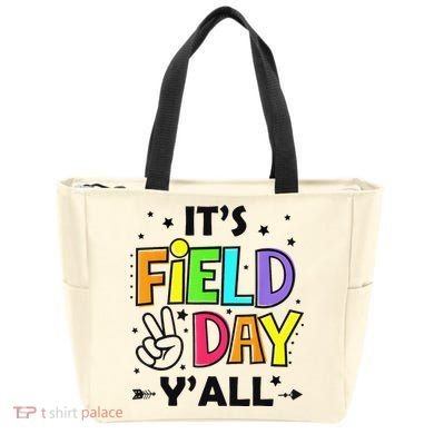 Its Field Day Y'all Teacher Student Tote Bag