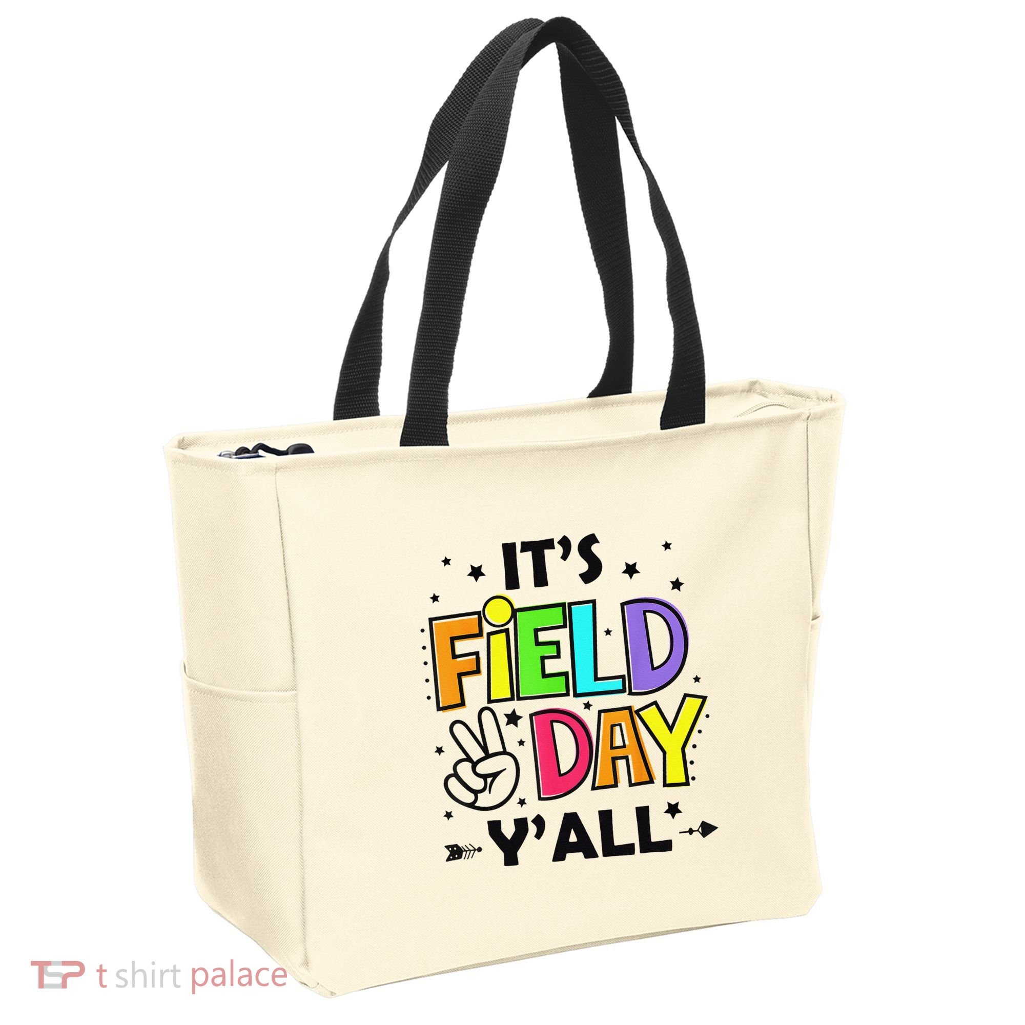 Its Field Day Y'all Teacher Student Tote Bag