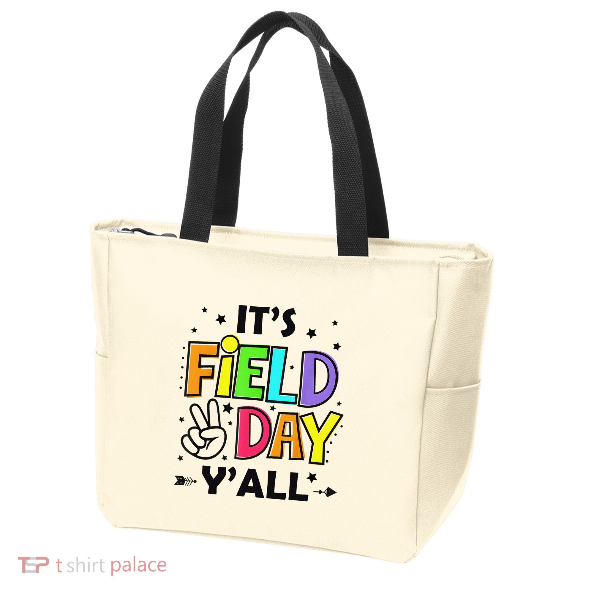 Its Field Day Y'all Teacher Student Tote Bag