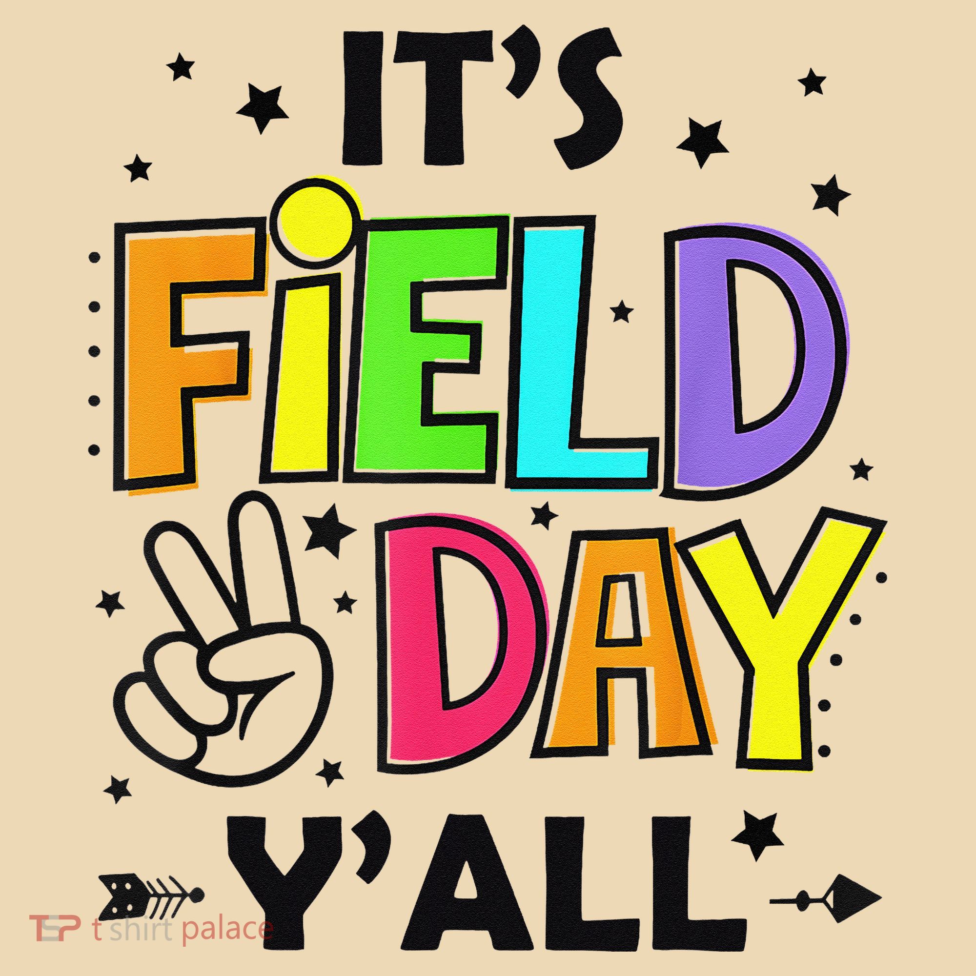 Its Field Day Y'all Teacher Student Tote Bag