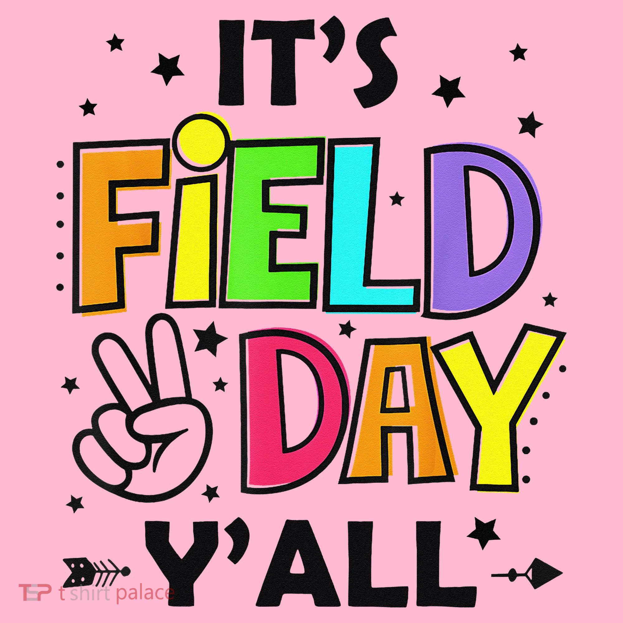 Its Field Day Y'all Teacher Student Coaster