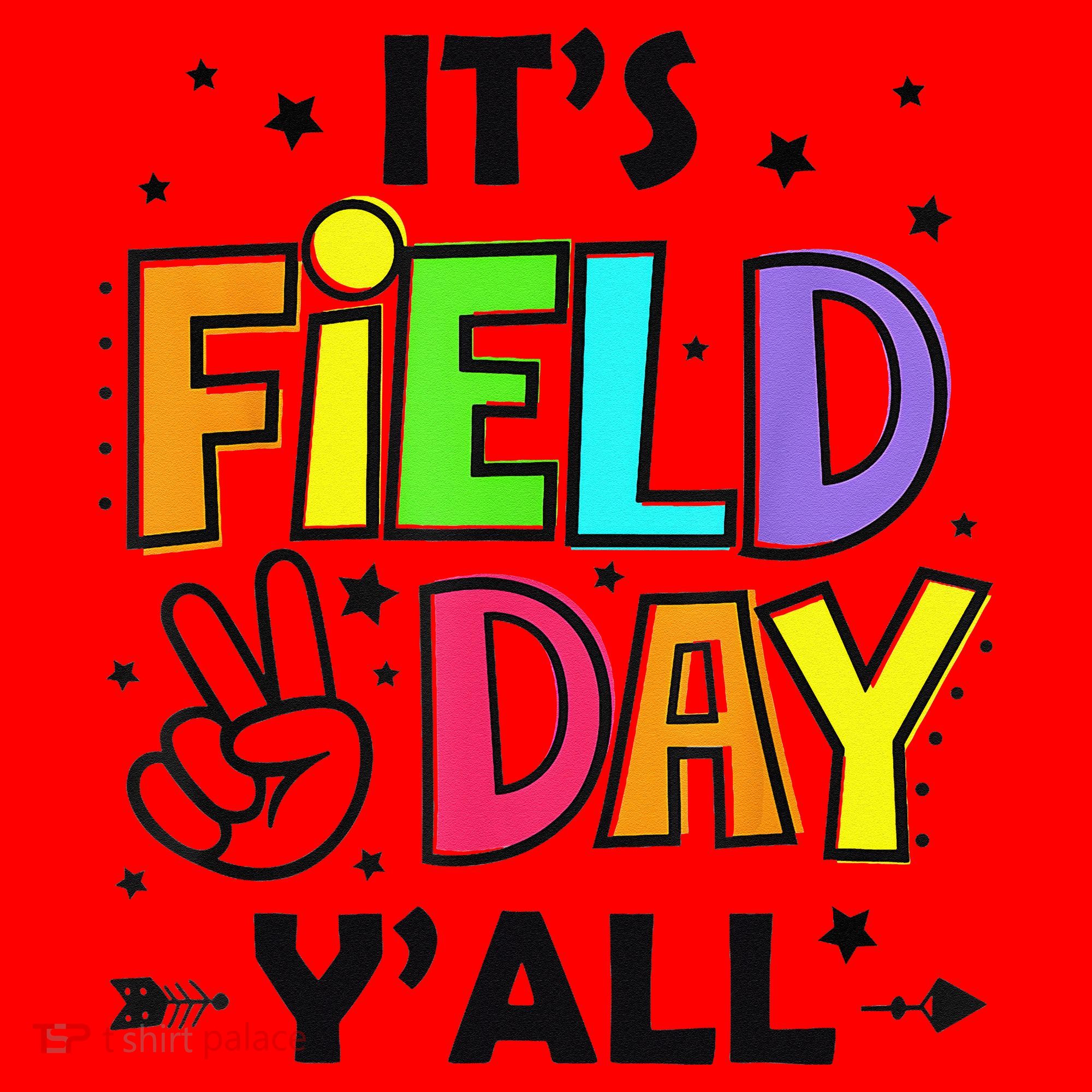 Its Field Day Y'all Teacher Student Santa Hat