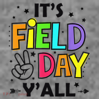 Its Field Day Y'all Teacher Student Toddler Hoodie thumb 2