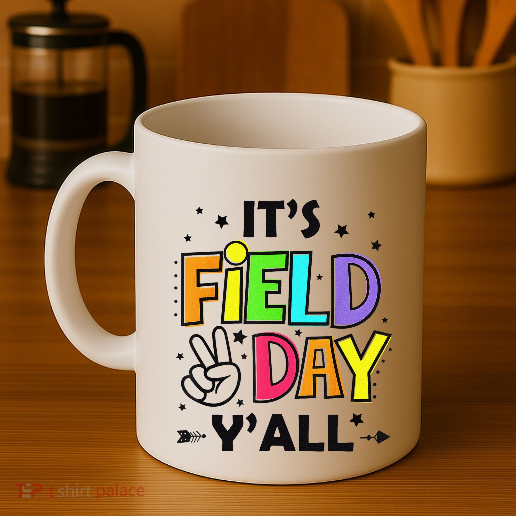 Its Field Day Y'all Teacher Student Coffee Mug