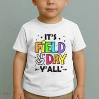 Its Field Day Y'all Teacher Student Toddler T-Shirt thumb 2