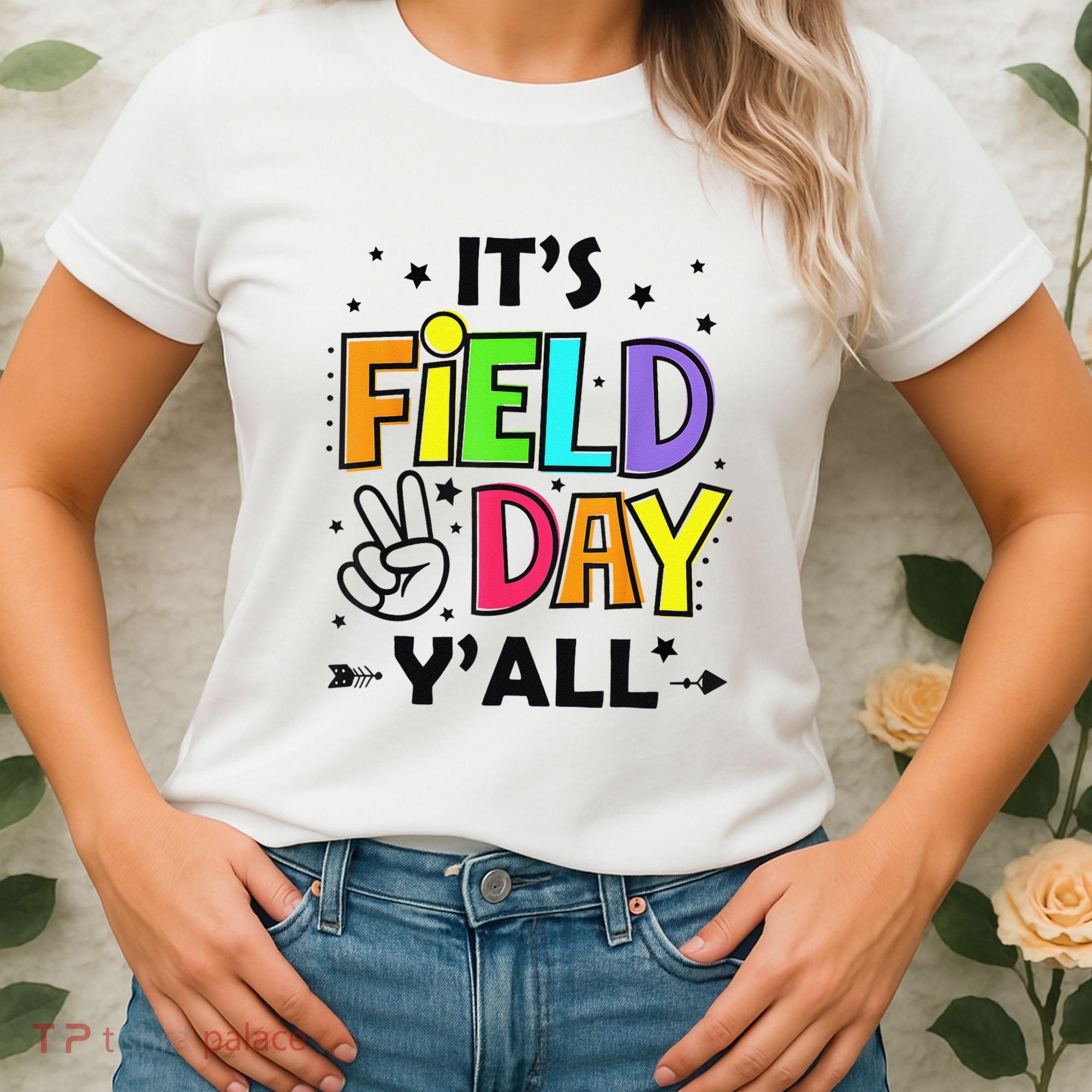 Its Field Day Y'all Teacher Student Women's T-Shirt