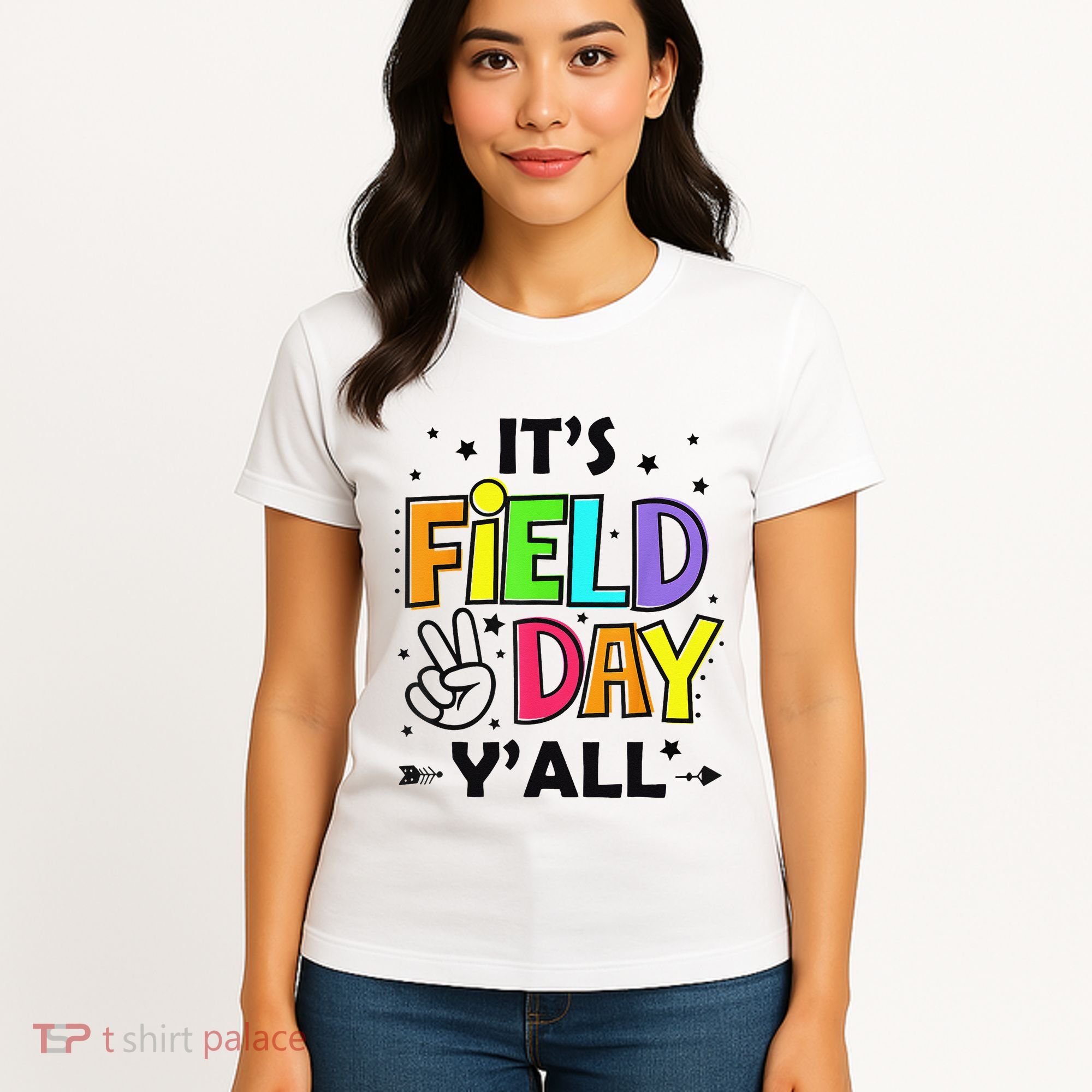 Its Field Day Y'all Teacher Student Women's T-Shirt