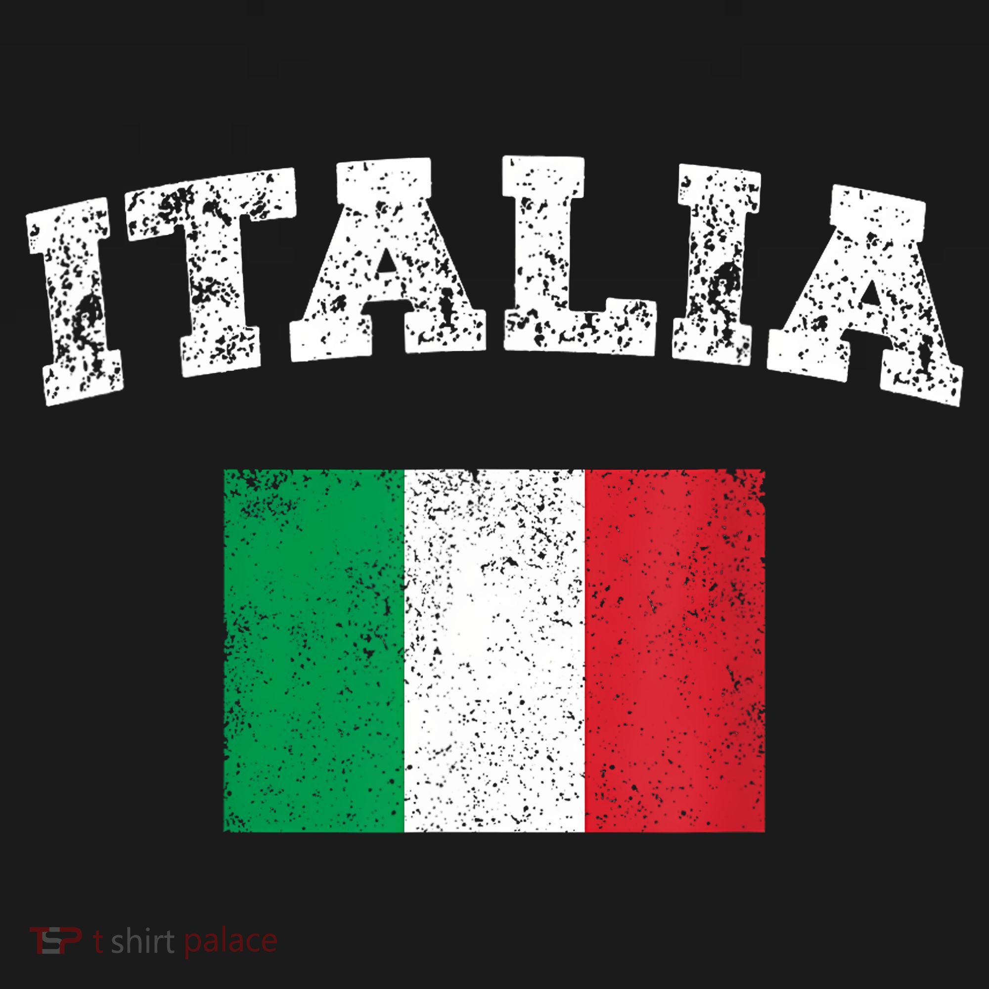 Italian Flag Distressed Flag Of Italy Italia Flag Mousepad