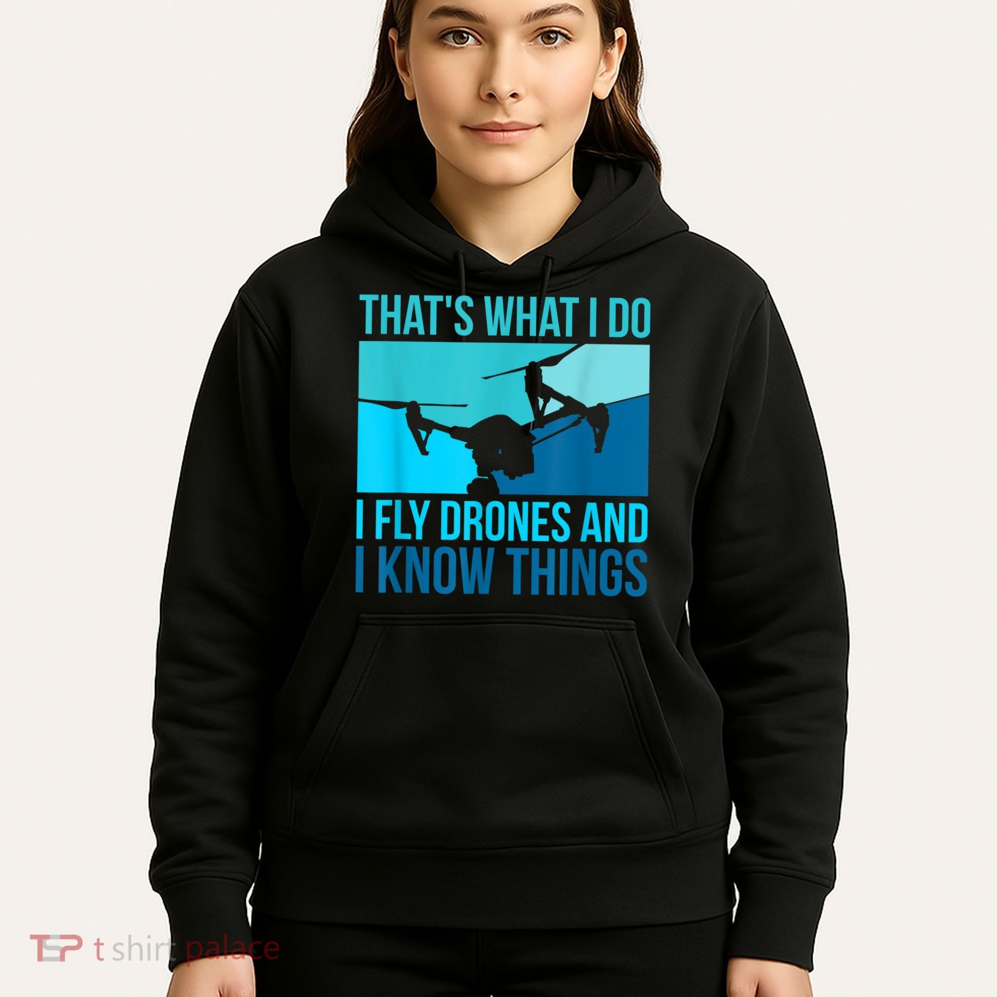 I Fly Drones & I Know Things Hoodie