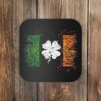 Irish flag Distressed Shamrock ST Patrick's Day Coaster thumb 0