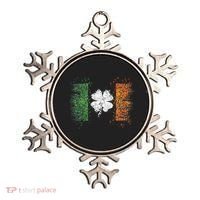 Irish flag Distressed Shamrock ST Patrick's Day Ornament thumb 0