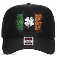 Irish flag Distressed Shamrock ST Patrick's Day Hat thumb 0