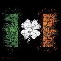 Irish flag Distressed Shamrock ST Patrick's Day Women's T-Shirt thumb 6