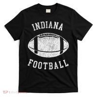 Indiana Football Distressed Vintage 80S Throwback Classic T-Shirt thumb 0