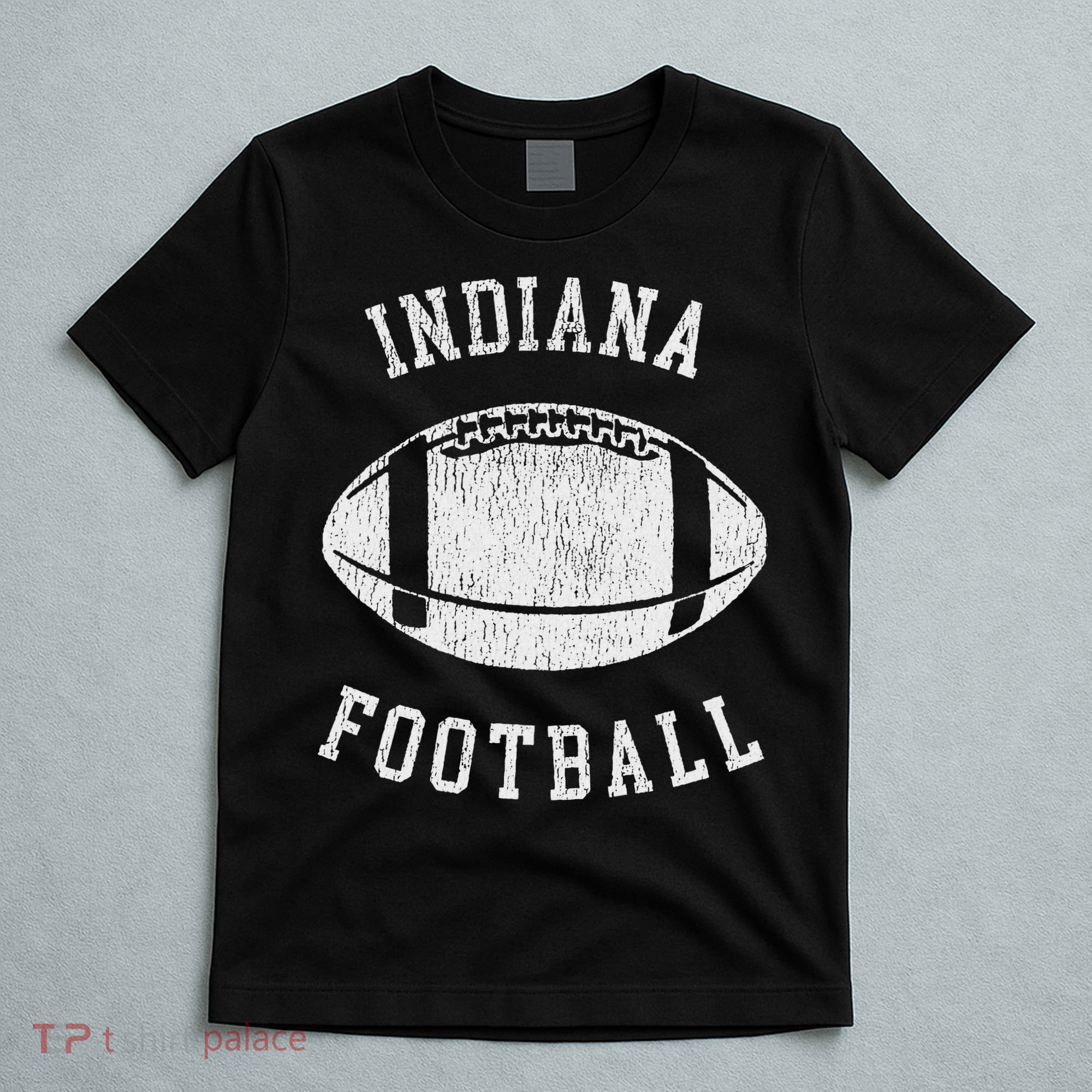 Indiana Football Distressed Vintage 80S Throwback Classic T-Shirt