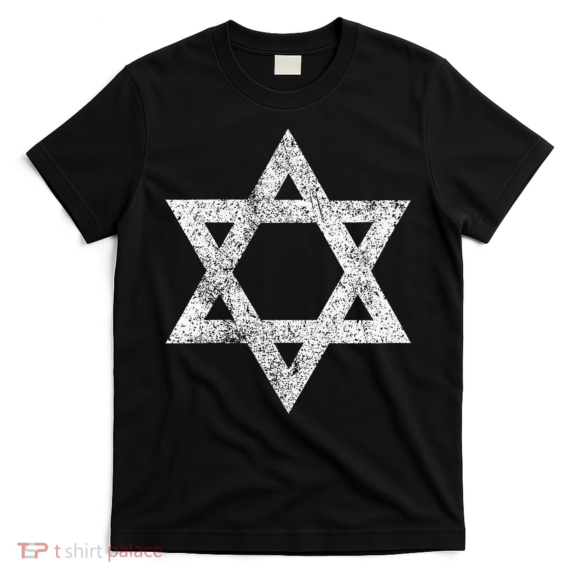 Israel flag distressed Star of David symbol Jewish Israeli  T-Shirt