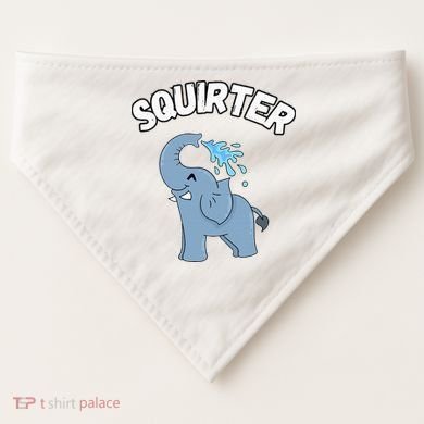 Inappropriate Funny Embarrassing USA-Made Doggie Bandana
