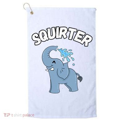 Inappropriate Funny Embarrassing Golf Towel