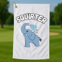 Inappropriate Funny Embarrassing Golf Towel thumb 1