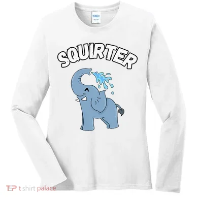 Inappropriate Funny Embarrassing Women's Long Sleeve Shirt