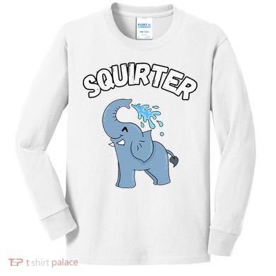 Inappropriate Funny Embarrassing Kids Long Sleeve Shirt