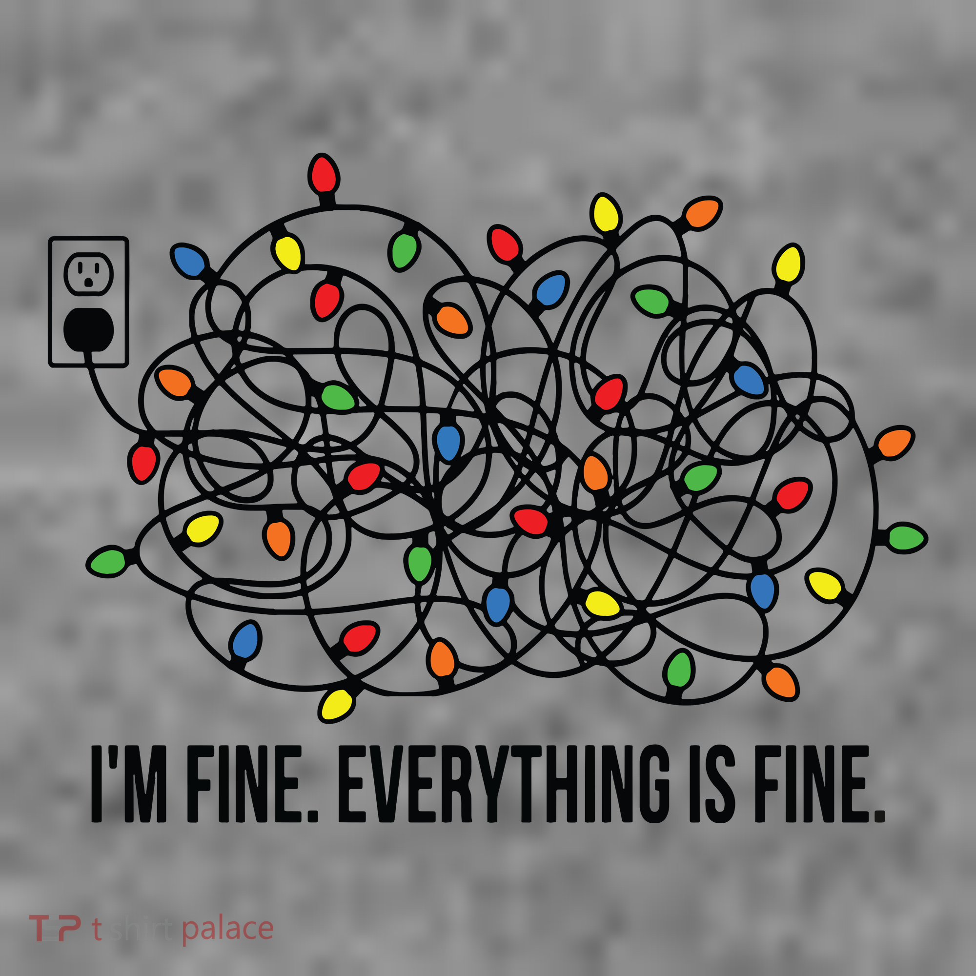 IM Fine. Everything Is Fine. Toddler Hoodie