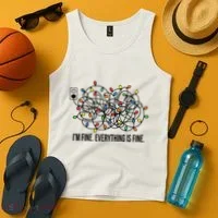IM Fine. Everything Is Fine. Tank Top thumb 4