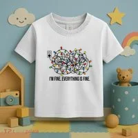 IM Fine. Everything Is Fine. Toddler T-Shirt thumb 3