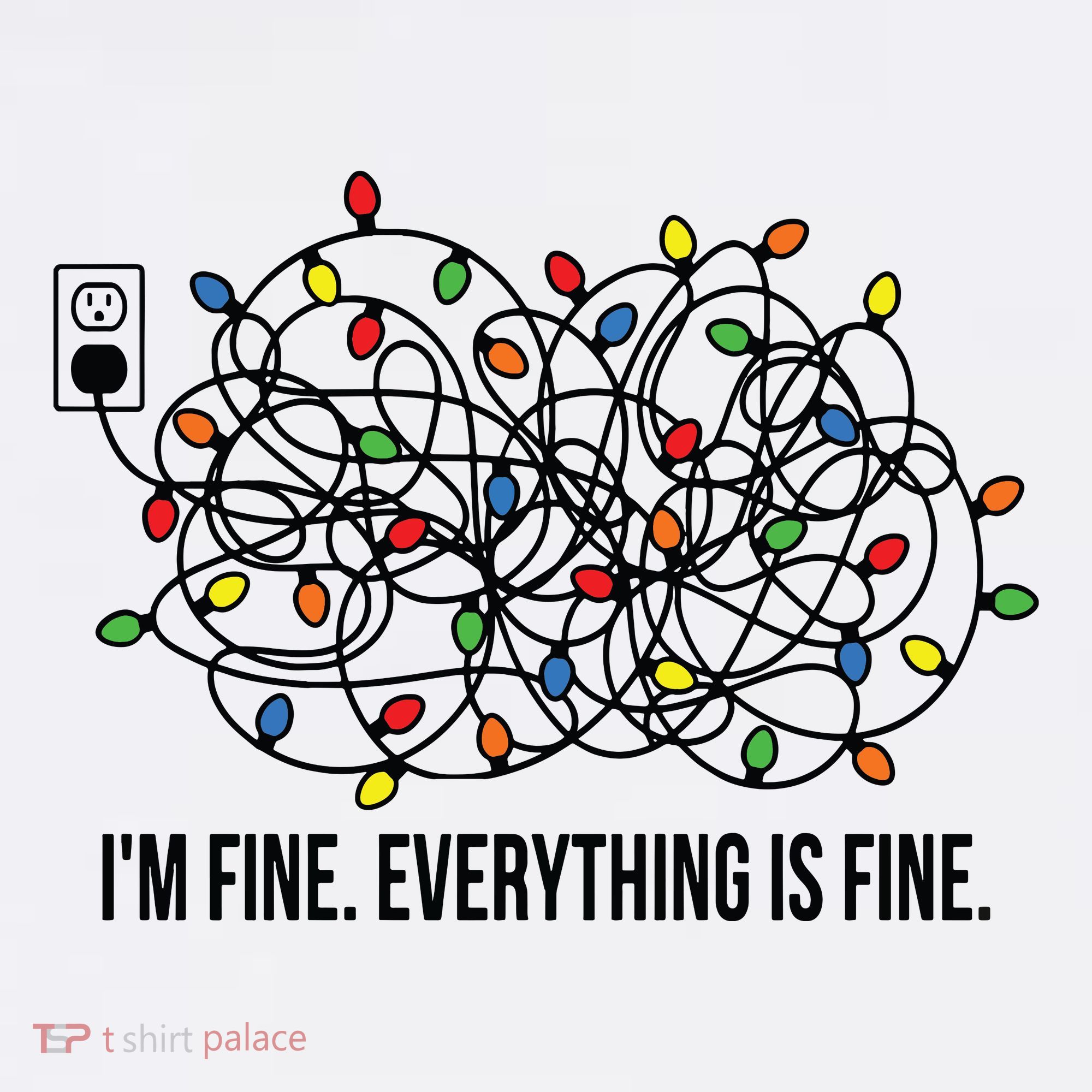 IM Fine. Everything Is Fine. Women's Long Sleeve Shirt