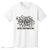 IM Fine. Everything Is Fine. Kids T-Shirt thumb 0