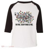 IM Fine. Everything Is Fine. Toddler Fine Jersey T-Shirt thumb 0