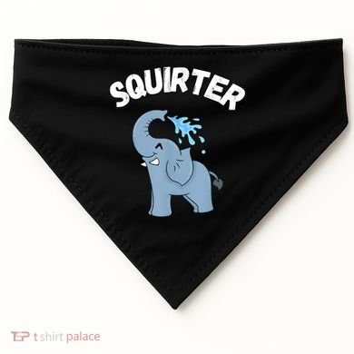 Inappropriate Funny Embarrassing USA-Made Doggie Bandana