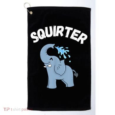 Inappropriate Funny Embarrassing Golf Towel