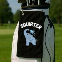 Inappropriate Funny Embarrassing Golf Towel thumb 2