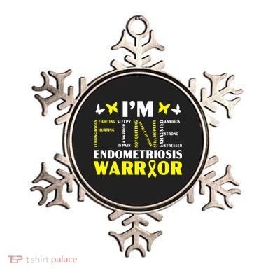 I'm Fine Endo Warrior Endometriosis Awareness Disease Ornament
