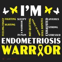 I'm Fine Endo Warrior Endometriosis Awareness Disease Hat thumb 2